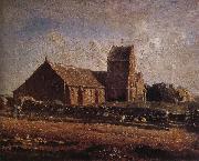Jean Francois Millet Church oil painting artist